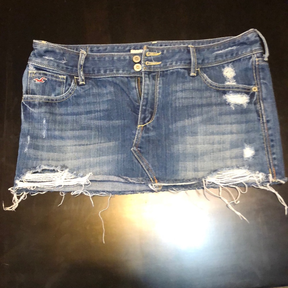 Hollister denim mini size 7